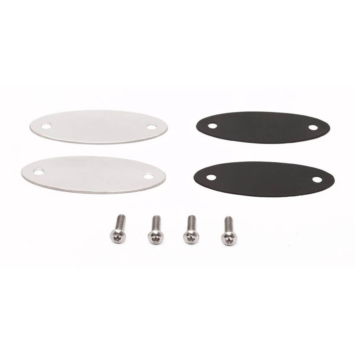 Side Mirror Plugs, Mirror Polished Stainless Steel